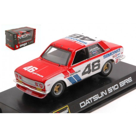 Datsun 510 Simoniz 46 SCAA Trans Am 1972 John Morton Bburago BBU18-38047