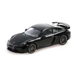 Porsche 718 Cayman GT4 982 2020 Black Minichamps 410067601