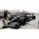 Mercedes F1 W11 44 F1 Winner Turquie World Champion 2020 Lewis Hamilton avec pneus usés et salissures Minichamps 110201444