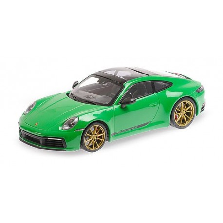 Porsche 911 Carrera 4S 2020 Green Minichamps 155067325