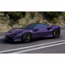 Ferrari F8 Tributo New Viola Hong Kong with Roof Nero DS Looksmart LS503SE8
