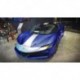 Ferrari SF90 Stradale Blu Elettrico with roof Nero DS 1250 Assetto Fiorano Looksmart LS504I