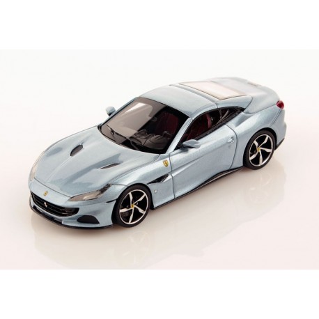Ferrari Portofino M Grey Alloy - Wheels Forged Calipers Black - Interior Bordeaux Looksmart LS524A