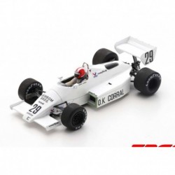 Arrows A6 29 F1 Brésil 1983 Marc Surer Spark S5781