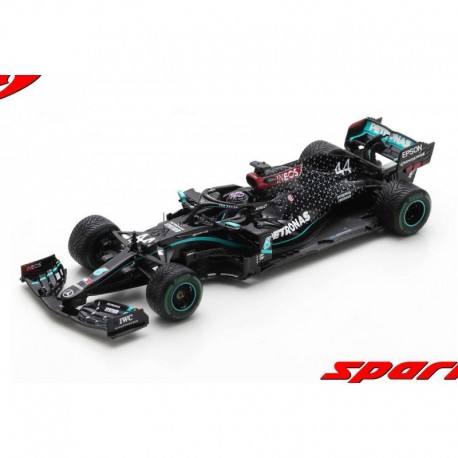 Mercedes F1 W11 EQ Performance 44 F1 Winner Turquie World Champion 2020 Lewis Hamilton with pitboard Spark S6488