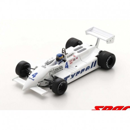 Tyrrell 011 4 F1 Pays Bas 1981 Michele Alboreto Spark S7281