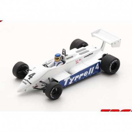 Tyrrell 011 4 F1 Afrique du Sud 1982 Slim Borgudd Spark S7282