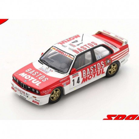 BMW M3 E30 14 Tour de Corse 1989 2ème Chatriot Périn Spark SF150