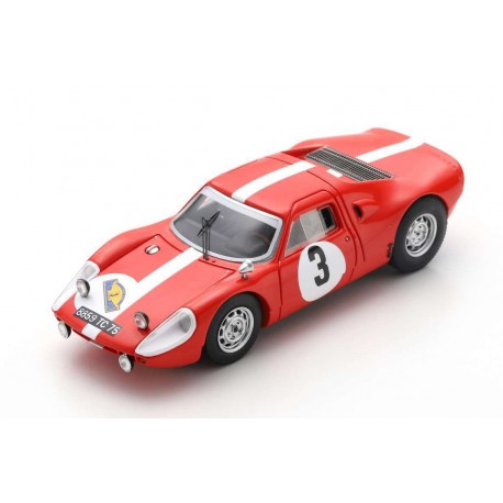 Porsche 904 GTS 3 Rallye des Routes du Nord 1966 Dumousseau Roques Spark SF165