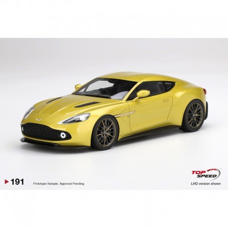 Aston Martin Vanquish Zagato Cosmopolitan Yellow Truescale TS0191