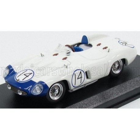 Ferrari 857S Spider 14 Grand Prix de Cuba 1957 Phil Hill Art Model ART322