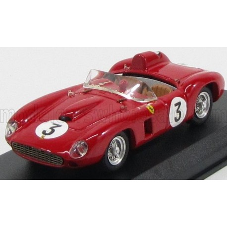 Ferrari 290MM Spider 3 Grand Prix of Sweden 1956 Winner Art Model ART265