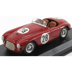 Ferrari 166MM Barchetta Chassis 0790 28 Grand Prix du Portugal 1952 6ème Clemente Biondetti Art Model ART378