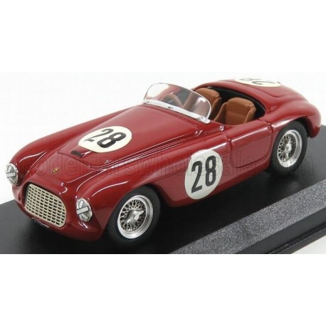 Ferrari 166MM Barchetta Chassis 0790 28 Grand Prix du Portugal 1952 6ème Clemente Biondetti Art Model ART378