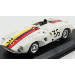Ferrari 625LM Spider Chassis 0637 36 Grand Prix du Venezuela Caracas 1956 Piero Drogo Art Model ART384