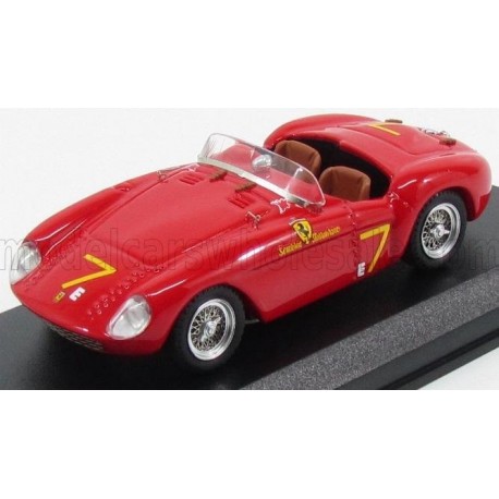 Ferrari 500 Mondial Spider 7 Santa Barbara 1955 Bob Kelsey Art Model ART341