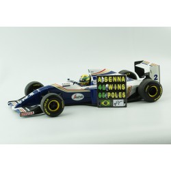 Pitboard 1/18 - Ayrton Senna - PBSEN001