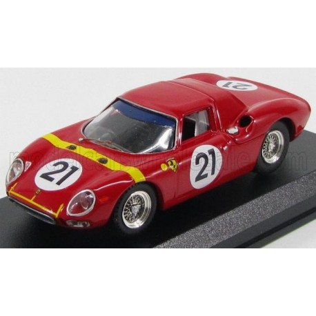 Ferrari 250 LM Coupe 21 Grand Prix de Zolder 1964 Winner Lucien Bianchi Best Model 9486