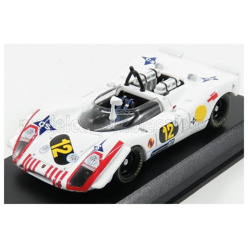 Best Model BT9686 PORSCHE 908/02 N.12 2nd 1000 KM B.AIRES 1970 A.SOLER