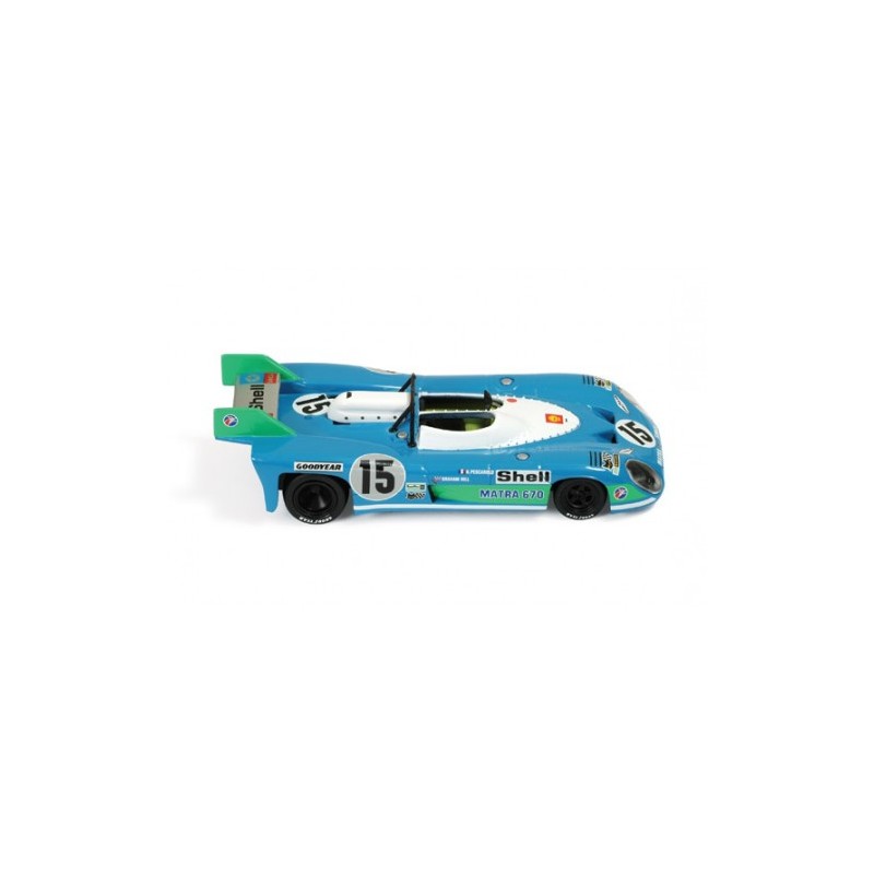 Matra-Simca MS 670 - Shell - 24 Hours Le Mans 1972 1/12 scale
