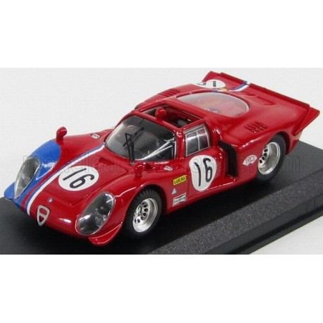 Alfa Romeo 33.2 Spider Corta 16 1000 Km du Nurburgring 1969 Best Model 9464