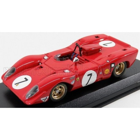 Ferrari 312P Spider 7 1000 Km du Nurburgring 1969 Best Model 9672