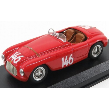 Ferrari 166MM Barchetta Abarth Spider 146 Rallye Coppa d'Oro 1950 Winner Vittorio Marzotto Art Model ART367