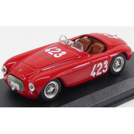 Ferrari 166MM Barchetta Spider Chassis 0034 423 Rallye Giro Di Sicilia 1952 Winner Marzotto - Marini Art Model ART345