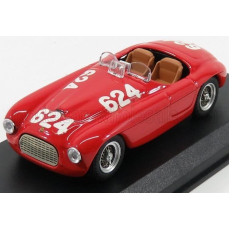 Ferrari 166MM 2.0L V12 Spider 624 Rallye Mille Miglia 1949 Winner Biondetti - Salani Art Model ART008/2