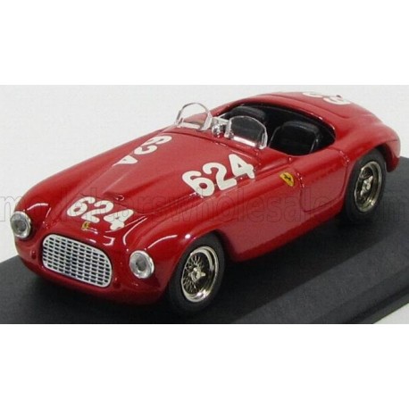 Ferrari 166MM 2.0L V12 Spider 624 Rallye Mille Miglia 1949 Winner Biondetti - Salani Art Model ART008