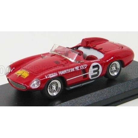 Ferrari 500 Mondial 3 Rallye Carrera Panamericana 1954 Rubirosa - Mc Afee Art Model ART169