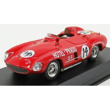 Ferrari 750 Monza Chassis 0470 14 Rallye Carrera Panamericana 1954 Bracco - Livocchi Art Model ART413