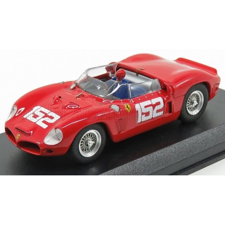 Ferrari Dino 246 Sp Chassis 0796 152 Rallye Targa Florio 1962 Winner Mairesse - Rodriguez - Gendebien Art Model ART021/2