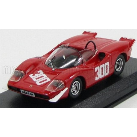 Abarth 2000S 300 Rallye Course de côte Bolzano Mendola 1969 Winner Arturo Merzario Best Model 9527