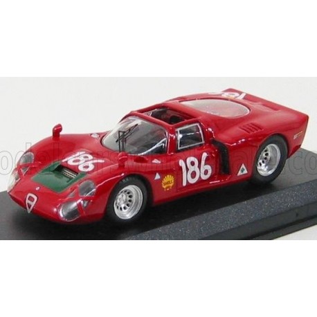 Alfa Romeo 33.2 Spider 186 Rallye Targa Florio 1968 Giunti - Galli Best Model 9422
