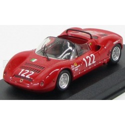 Fiat Abarth Spider 2000 122 Rallye Targa Florio 1969 Calascibetta - Ferlito Best Model 9532