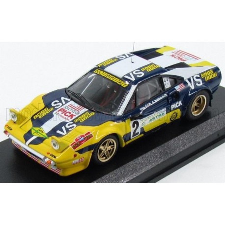 Ferrari 308 GTB Gr4 2 Rallye Valli Piacentine 1980 Nico - Barban Best Model 9615