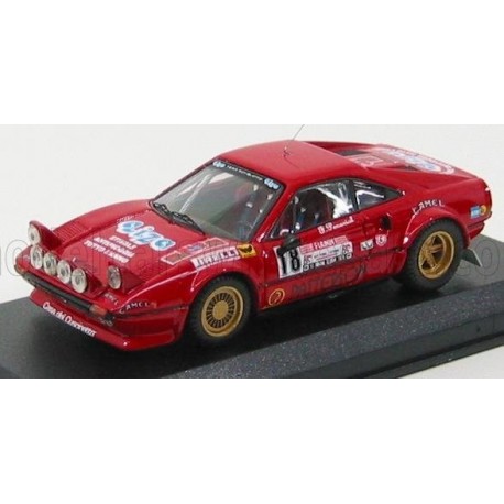 Ferrari 308 GTB Gr4 18 Rallye d'Elba 1978 Liviero - Penariol Best Model 9321