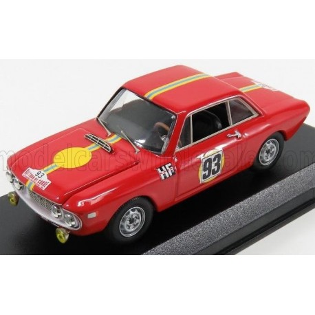 Lancia Fulvia Coupe 1300 HF 93 Rallye Tour de Corse 1967 Toivonen - Tiukkanen Best Model 9654
