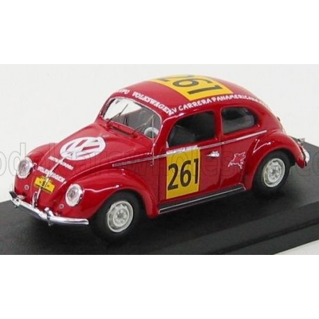 Volkswagen 1200 De Luxe 261 Rallye Carrera Panamericana 1954 de Hohenlohe - Alvarez Rio Models 4197