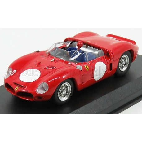 Ferrari Dino 246SP Chassis 0796 Spider Fantuzzi test version 1961 Red Art Model ART412