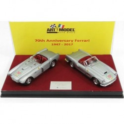 Ferrari SET 2 cars Ferrari 340 Mexico Spider 1952 - Ferrari 250 California Spider 1961 - 70th Anniversary of Ferrari 1947-2017 A