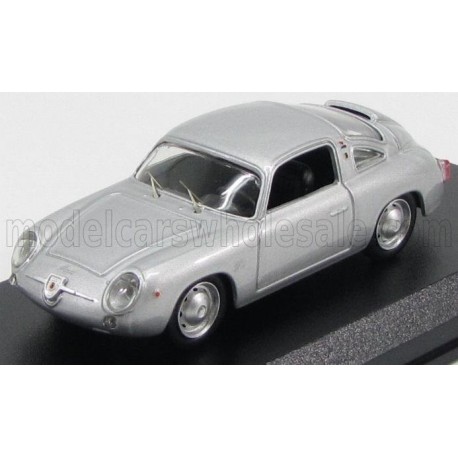 Fiat Abarth 750 Zagato Coupe 1958 Silver Best Model 9483