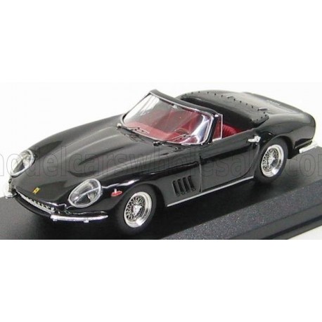 Ferrari 275 GTB/4 Spider 1966 Black Best Model 9005/2