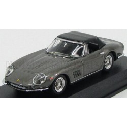 Ferrari 275 GTB Spider Cabriolet Closed 1967 Grey and Black Best Model 9538