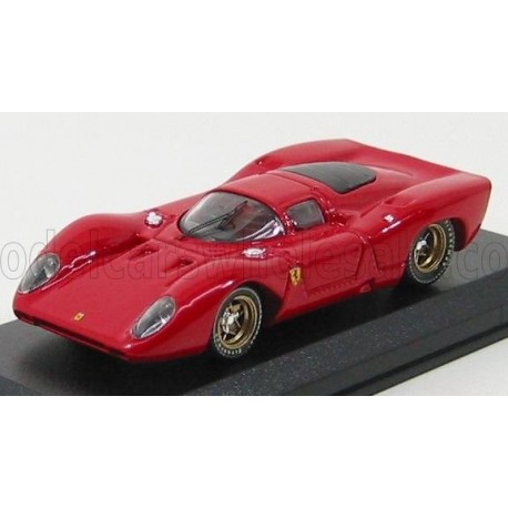 Ferrari 312P Coupe test version 1969 Red Best Model 9142