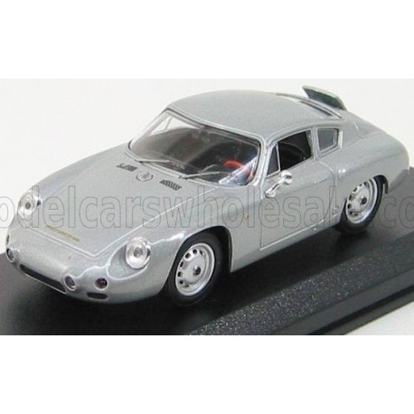 Porsche 1600 GS Abarth 1960 Silver Best Model 9356