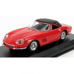 Ferrari 275 GTB/4 Nart Spider Closed 1967 Red Black Best Model 9781