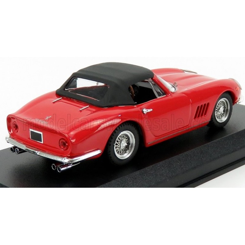 Ferrari 275 GTB/4 NART Cabriolet Rouge 1967 - Model Art 1/43 - Miniature Neuve
