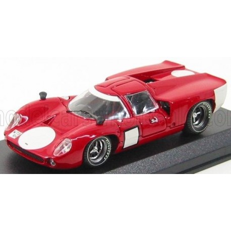 Lola T70 Coupe test version 1967 Red White Best Model 9156